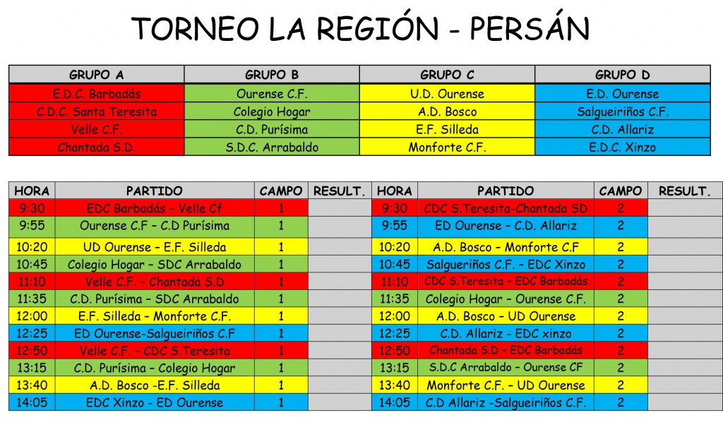 Torneo La Región - Persan (17 DE MAYO)